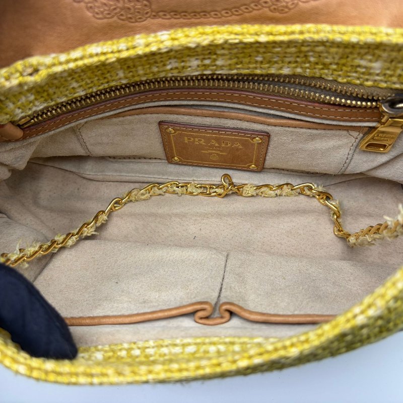普拉達 中古款豬鼻子流浪包-18