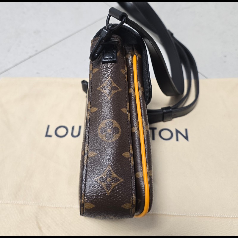 LOUIS VUITTON路易威登 老花滿版斜背包-3
