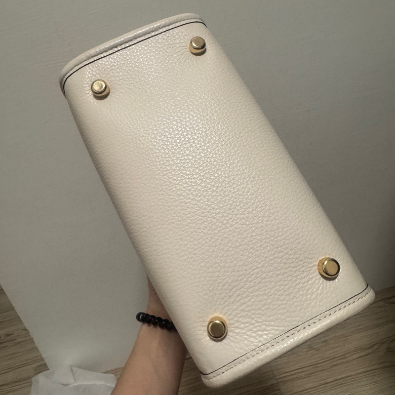 COACH Dempsey Tote 22 緹花拼皮革二用托特包-7