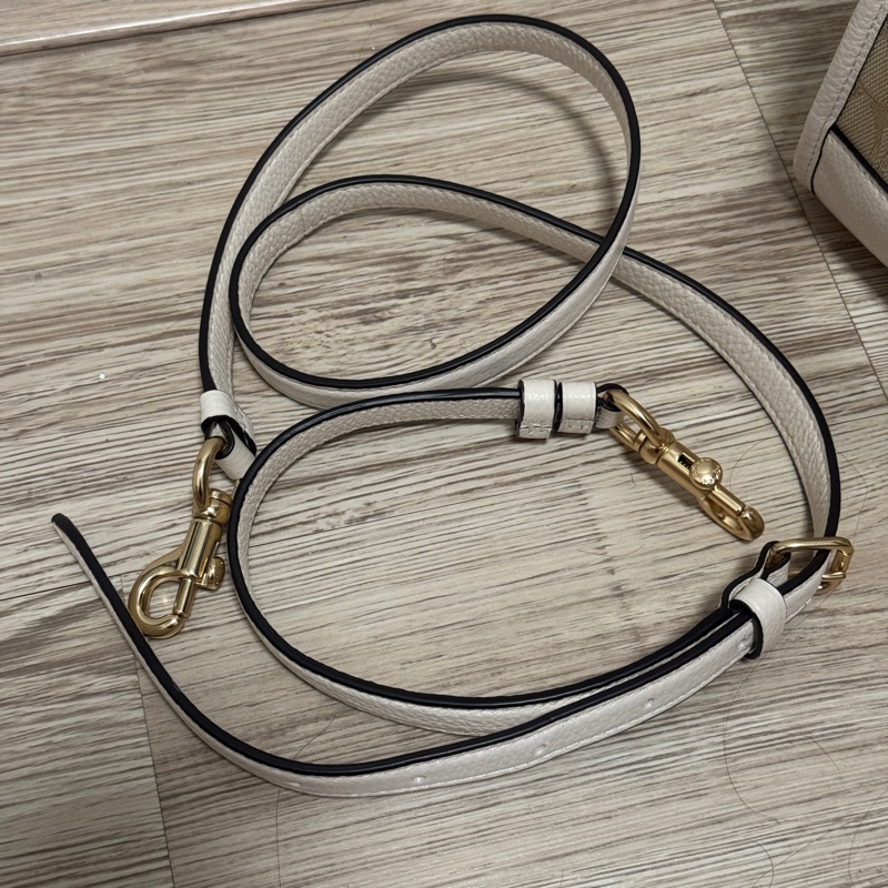 COACH Dempsey Tote 22 緹花拼皮革二用托特包-13