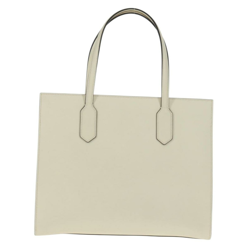 【日本直送】GUCCI 日本限量版托特包，皮革材質，白色金色，貨號 440055，正品 mr1909V-2