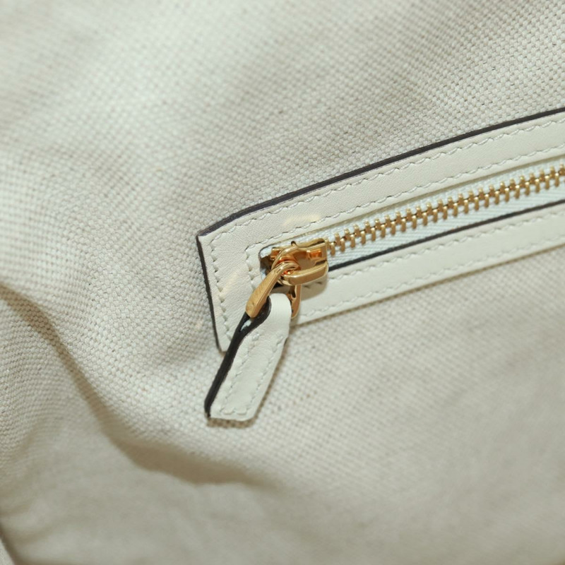 【日本直送】GUCCI 日本限量版托特包，皮革材質，白色金色，貨號 440055，正品 mr1909V-22