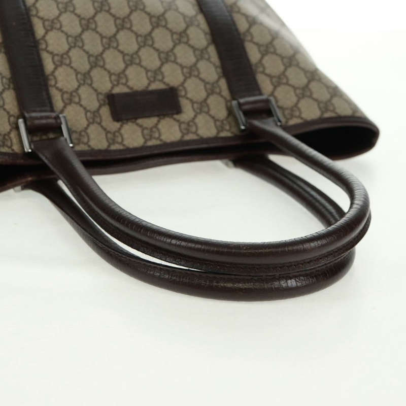 【日本直送】GUCCI GG Supreme 托特包 PVC 米色銀色 114288 正品 am10610V-6