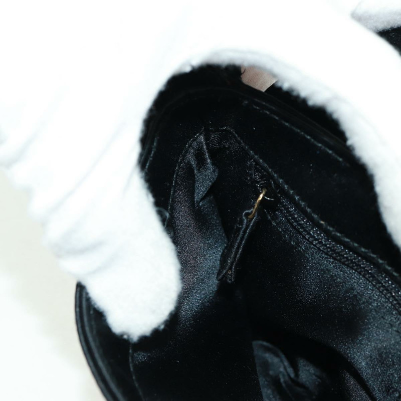 【日本直送】GUCCI 鏈條手提包 皮革 黑色 金色 007 1705 2033 Auth am10601V-21