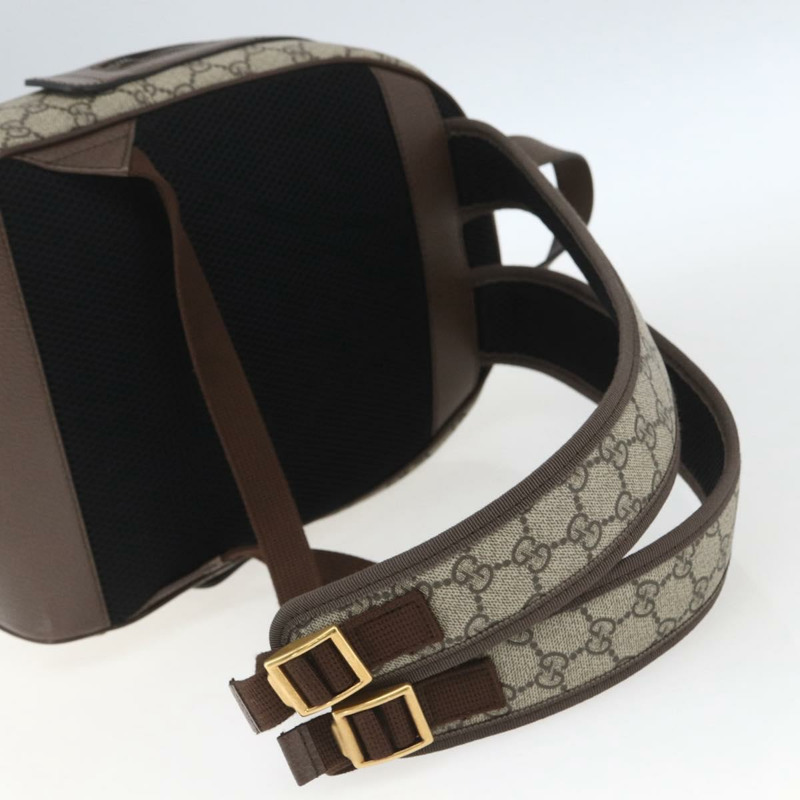 【日本直送】GUCCI GG Supreme GG Marmont Ophidia Web Sherry Line PVC 547965 Auth ka1641SAM-7