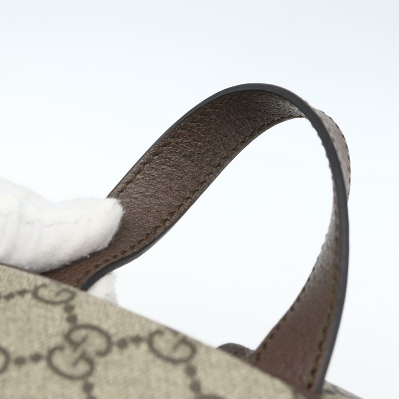 【日本直送】GUCCI GG Supreme GG Marmont Ophidia Web Sherry Line PVC 547965 Auth ka1641SAM-13