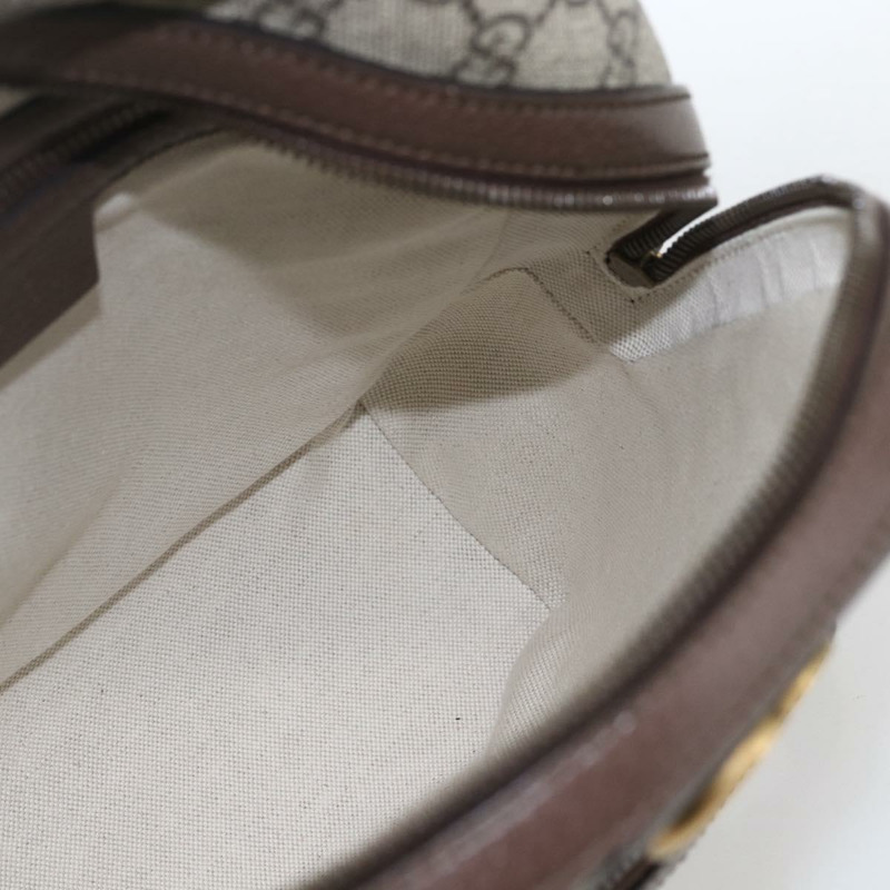 【日本直送】GUCCI GG Supreme GG Marmont Ophidia Web Sherry Line PVC 547965 Auth ka1641SAM-21