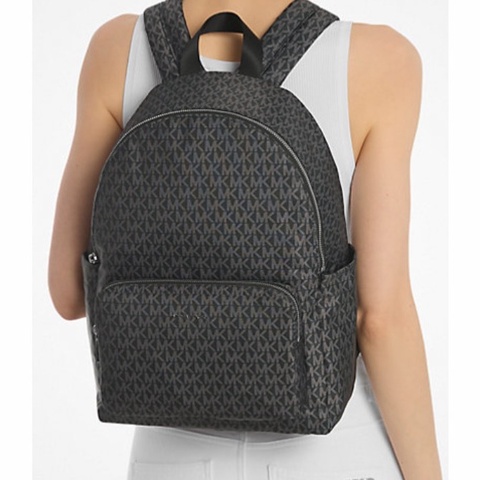 Michael Michael Kors 女士 Tanner 大號印花簽名Logo背包均碼碼28cm*12.7cm*40.64cm