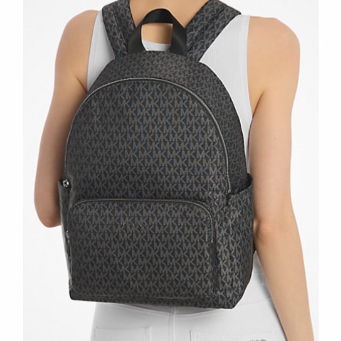 Michael Michael Kors 女士 Tanner 大號印花簽名Logo背包均碼碼28cm*12.7cm*40.64cm-0
