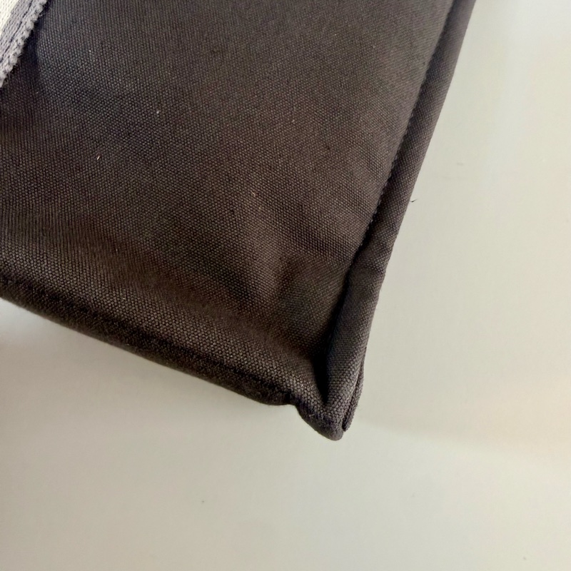 ✔️ 絕版品Hermès 東京銀座限定 Fourre Tout 橘x白x灰條紋手提包/帆布包-17