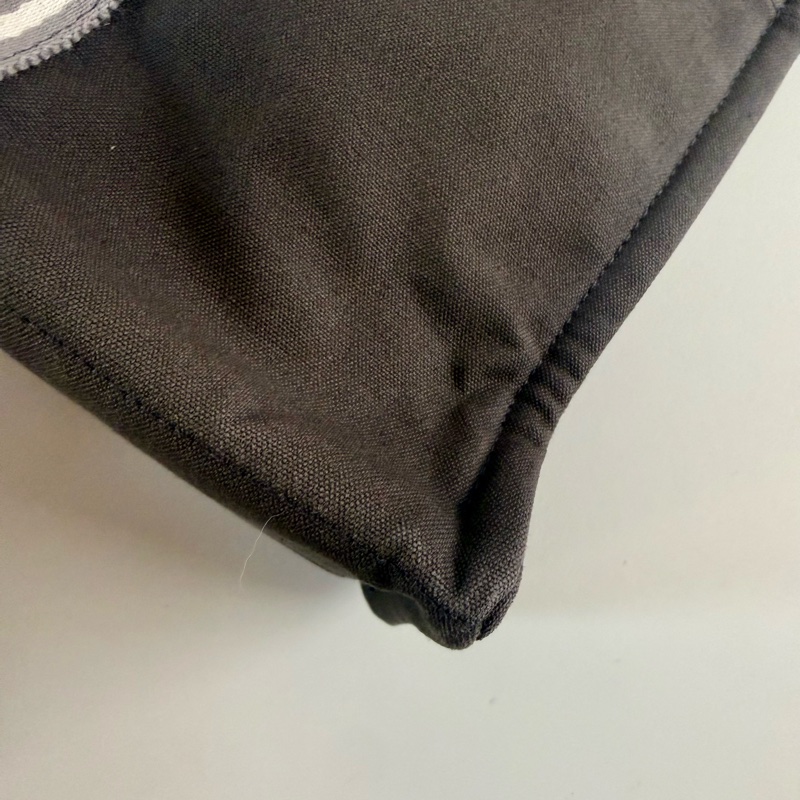 ✔️ 絕版品Hermès 東京銀座限定 Fourre Tout 橘x白x灰條紋手提包/帆布包-19