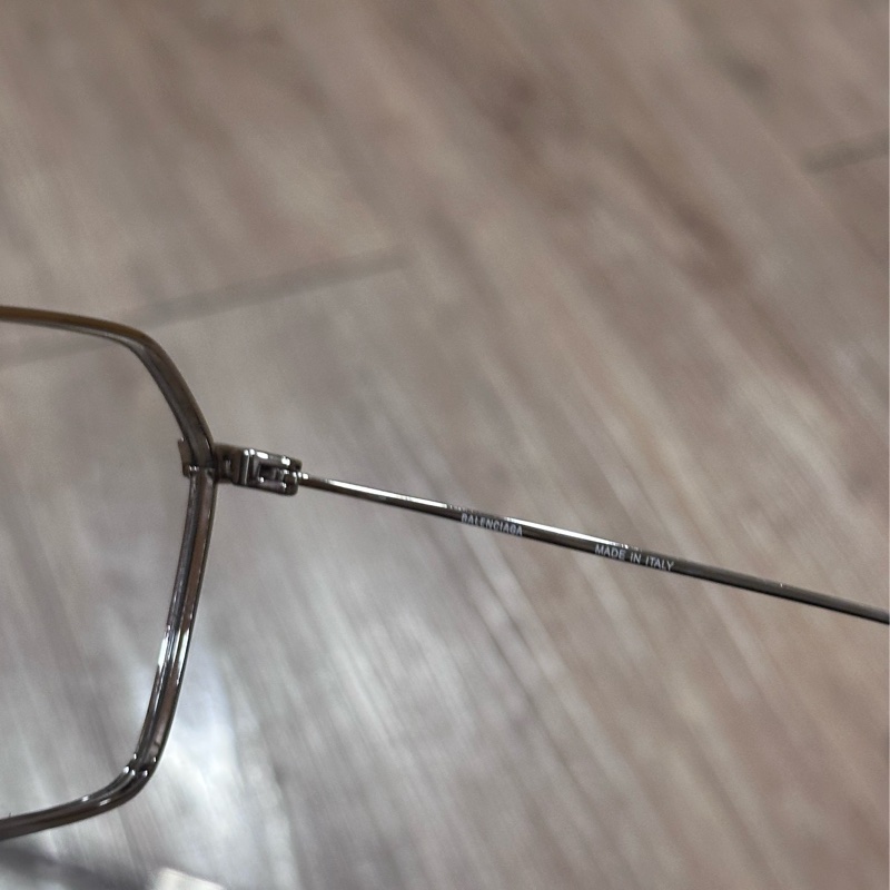 Balenciaga 巴黎世家 金屬框 平光眼鏡-6