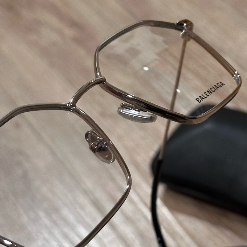 Balenciaga 巴黎世家 金屬框 平光眼鏡-7