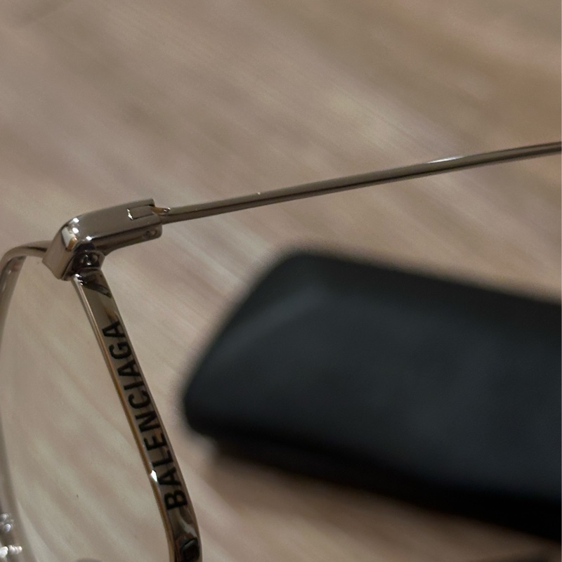 Balenciaga 巴黎世家 金屬框 平光眼鏡-8