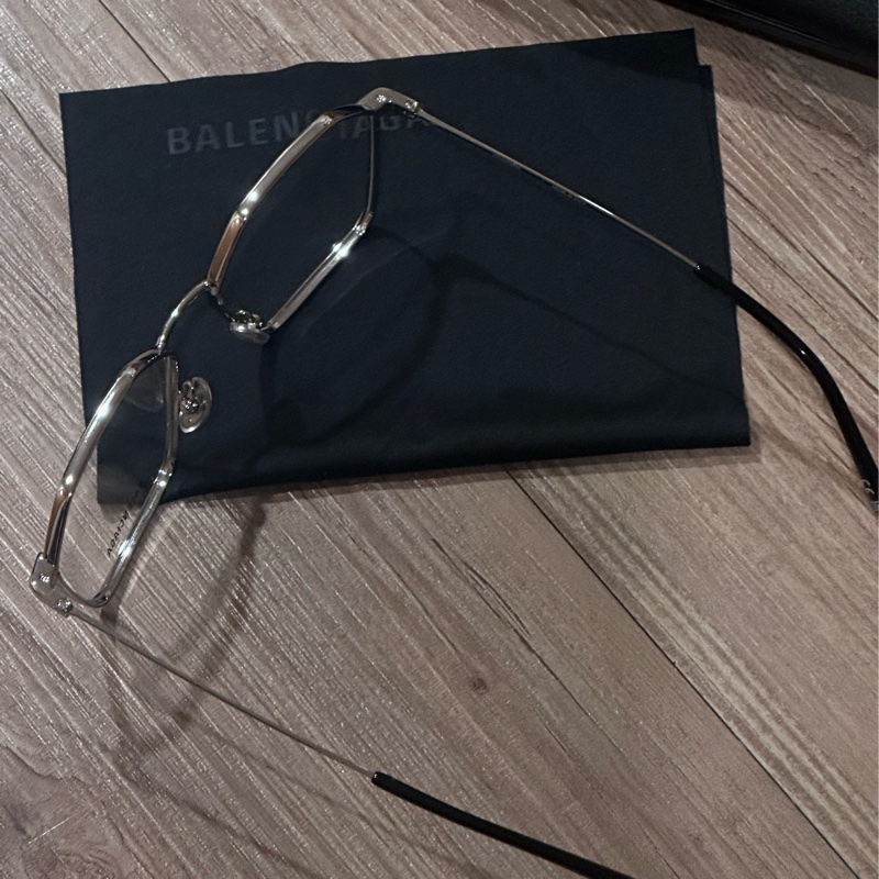 Balenciaga 巴黎世家 金屬框 平光眼鏡-9