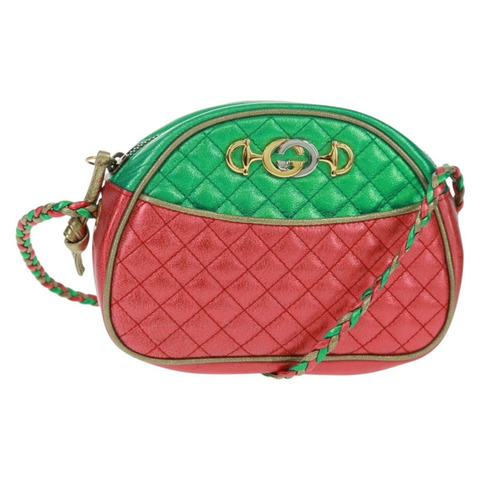 GUCCI Zumi 單肩包 皮革 多色 金色 534951 正品 163498V
