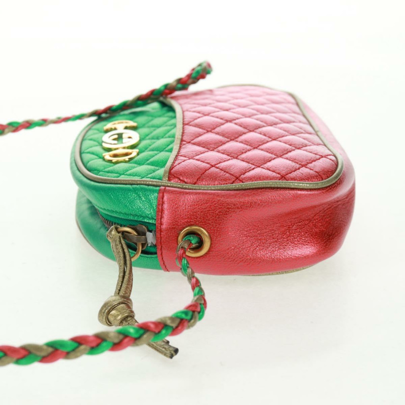 【日本直送】GUCCI Zumi 單肩包 皮革 多色 金色 534951 正品 163498V-2