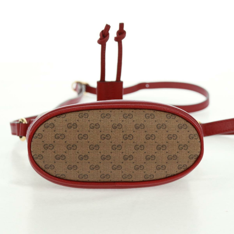 【日本直送】GUCCI Micro GG Supreme哆啦A夢聯名包 PVC 米色 647801 正品 166733SAM-5