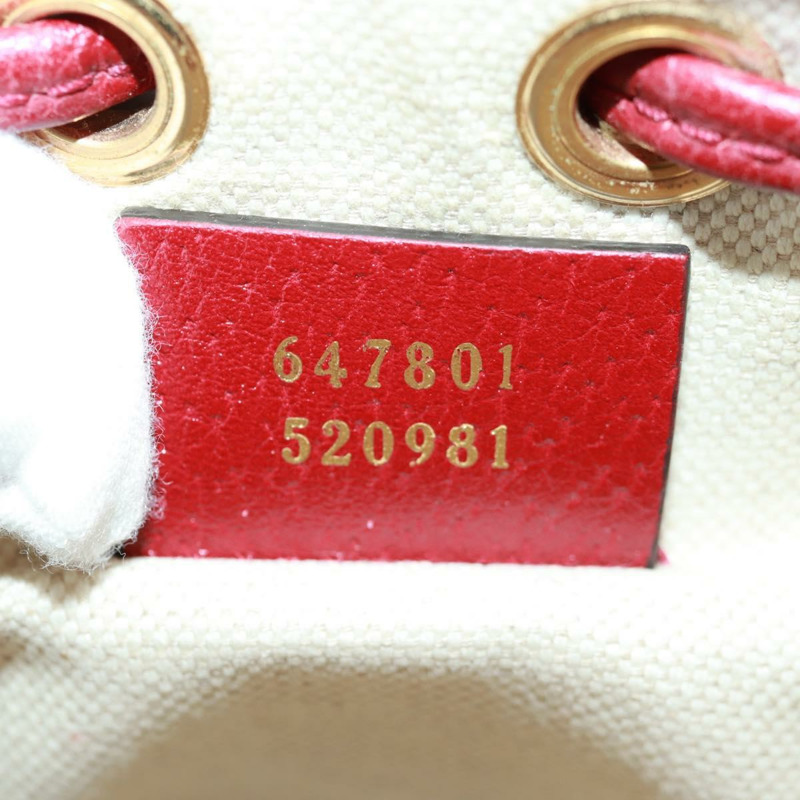 【日本直送】GUCCI Micro GG Supreme哆啦A夢聯名包 PVC 米色 647801 正品 166733SAM-10