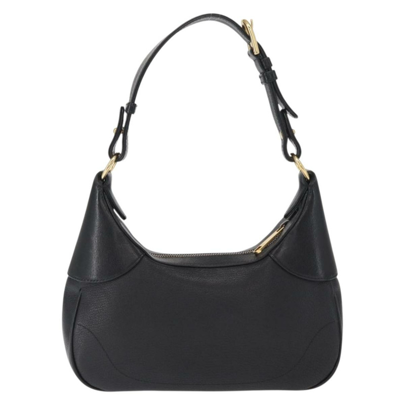 【日本直送】GUCCI 金色黑色皮革單肩包 731817 正品 ka1606SAM-1