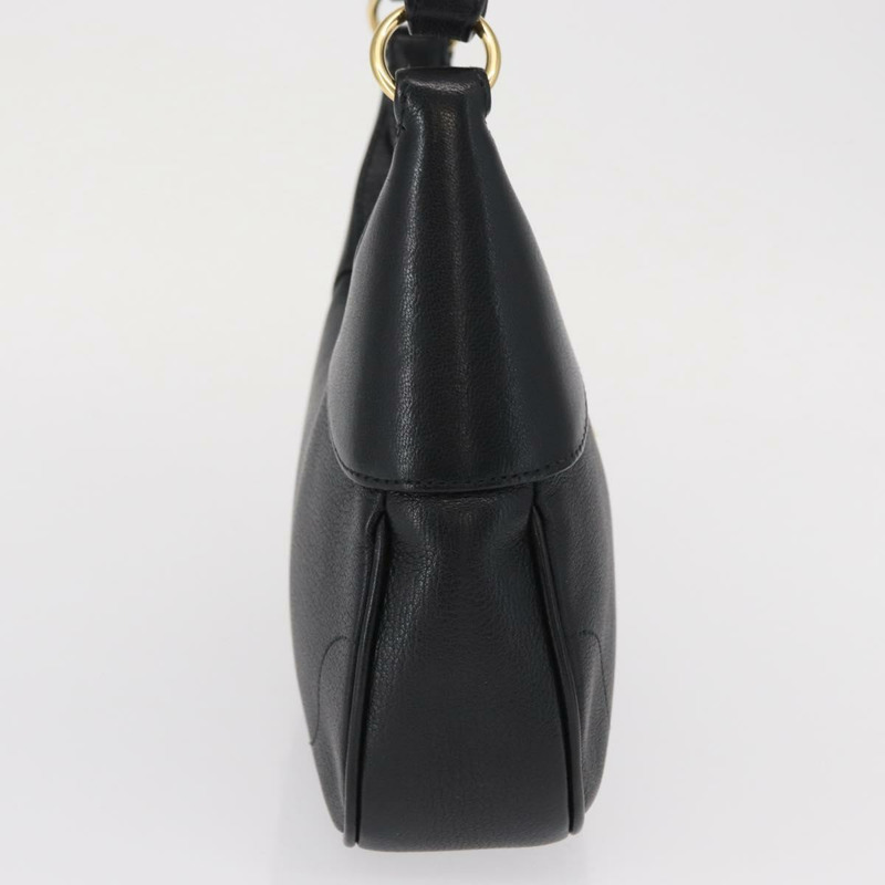【日本直送】GUCCI 金色黑色皮革單肩包 731817 正品 ka1606SAM-3