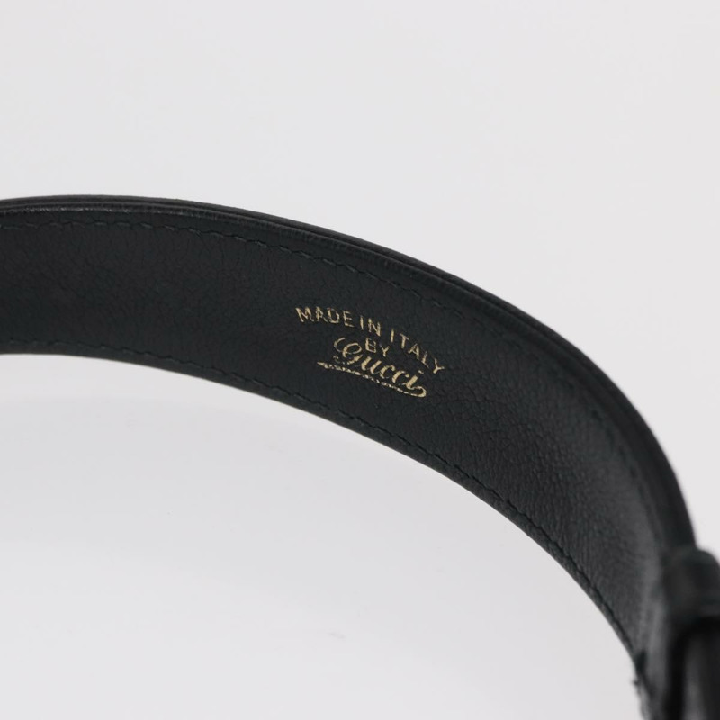 【日本直送】GUCCI 金色黑色皮革單肩包 731817 正品 ka1606SAM-7