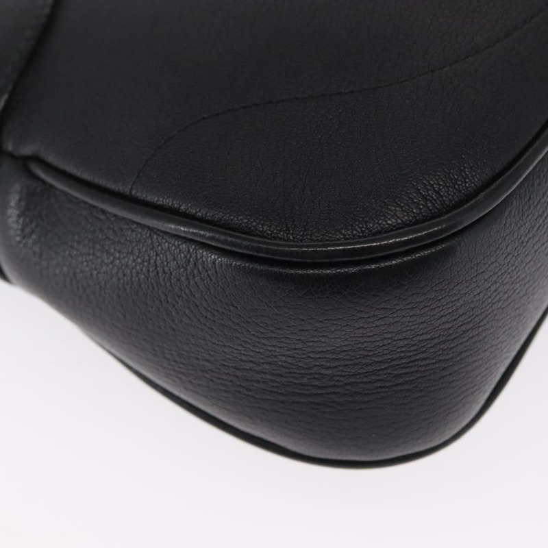 【日本直送】GUCCI 金色黑色皮革單肩包 731817 正品 ka1606SAM-14