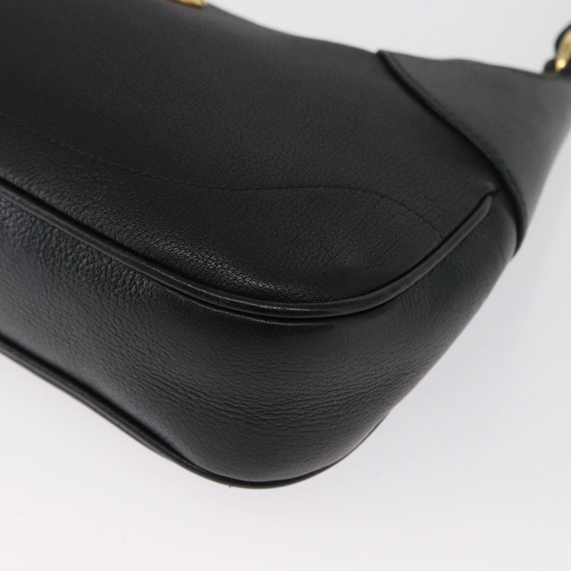【日本直送】GUCCI 金色黑色皮革單肩包 731817 正品 ka1606SAM-15