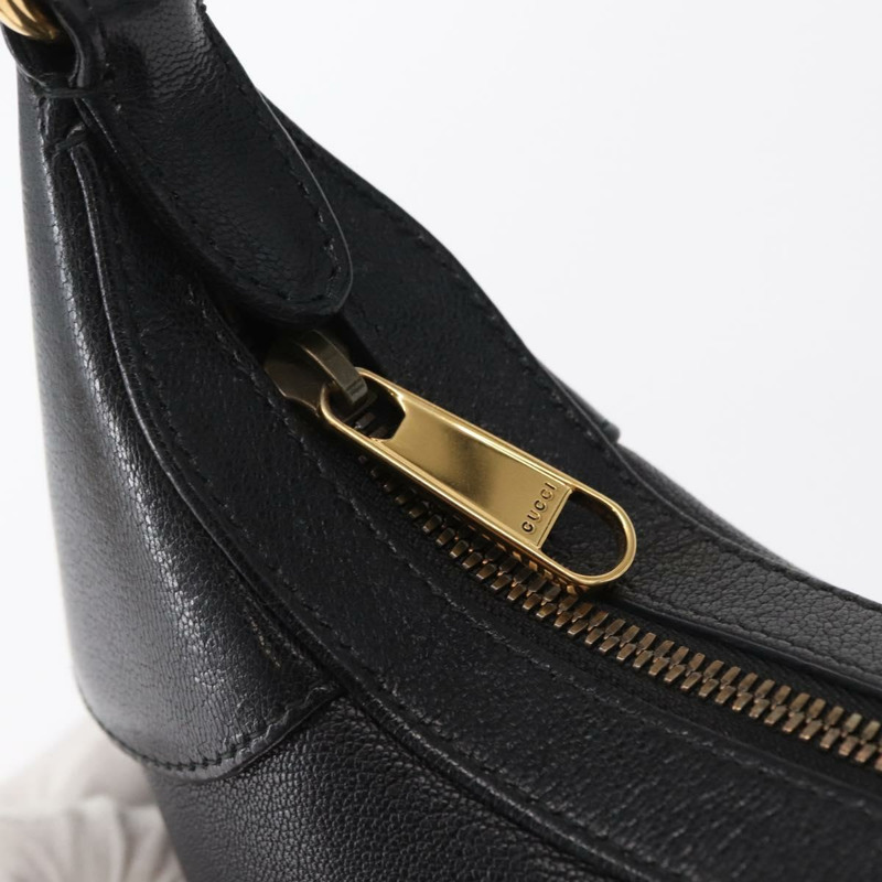 【日本直送】GUCCI 金色黑色皮革單肩包 731817 正品 ka1606SAM-19