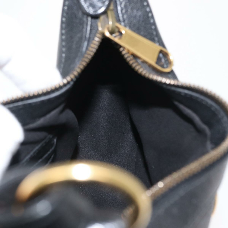【日本直送】GUCCI 金色黑色皮革單肩包 731817 正品 ka1606SAM-21
