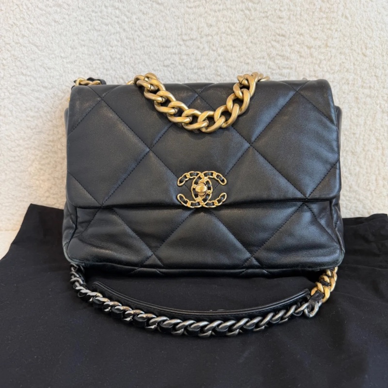 ✨Chanel 19bag 中號 99新 有保卡🖤-2