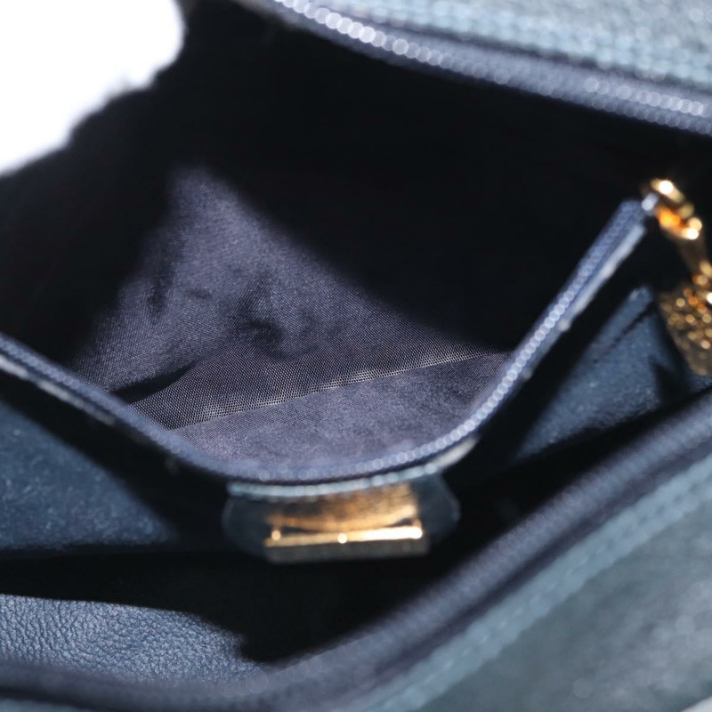 【日本直送】GUCCI GG Supreme Sherry Line 手提包 PVC 海軍藍 金 紅 001 56 0942 正品 166010-22