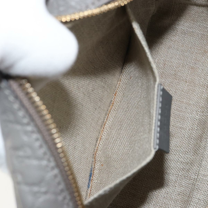 【日本直送】GUCCI Micro GG 帆布 Guccissima 手袋 皮革 暢貨中心 灰色 449413 正品 ka1680V-22