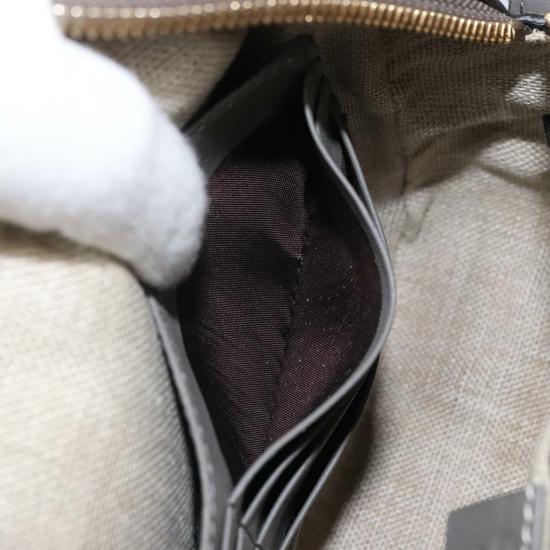 【日本直送】GUCCI Micro GG 帆布 Guccissima 手袋 皮革 暢貨中心 灰色 449413 正品 ka1680V-24