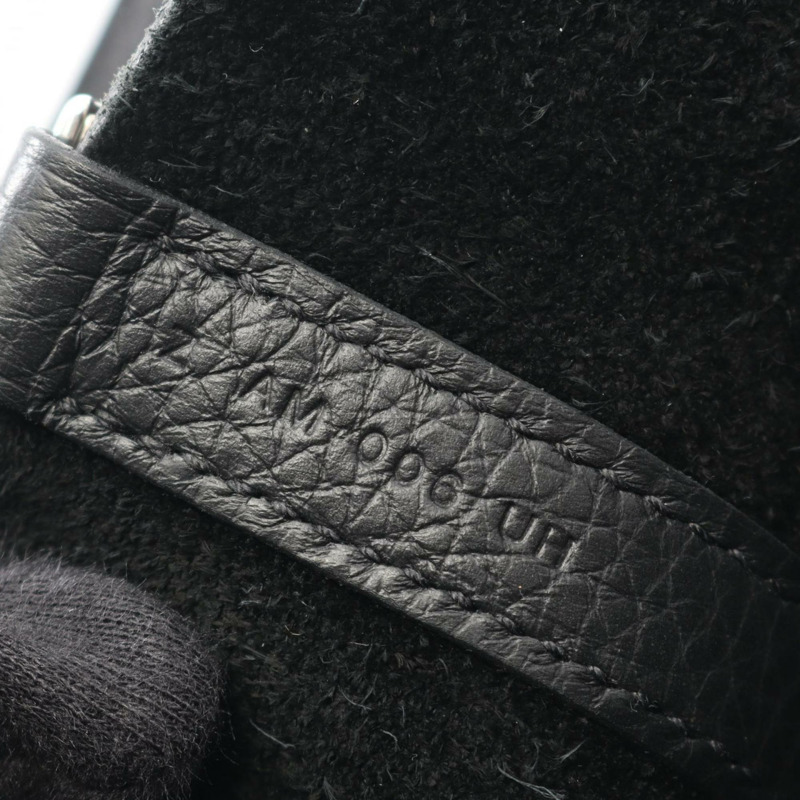 Hermes Hermès Picotin Lock PM 手提包，Taurillon Clemence 皮革，黑色。-4