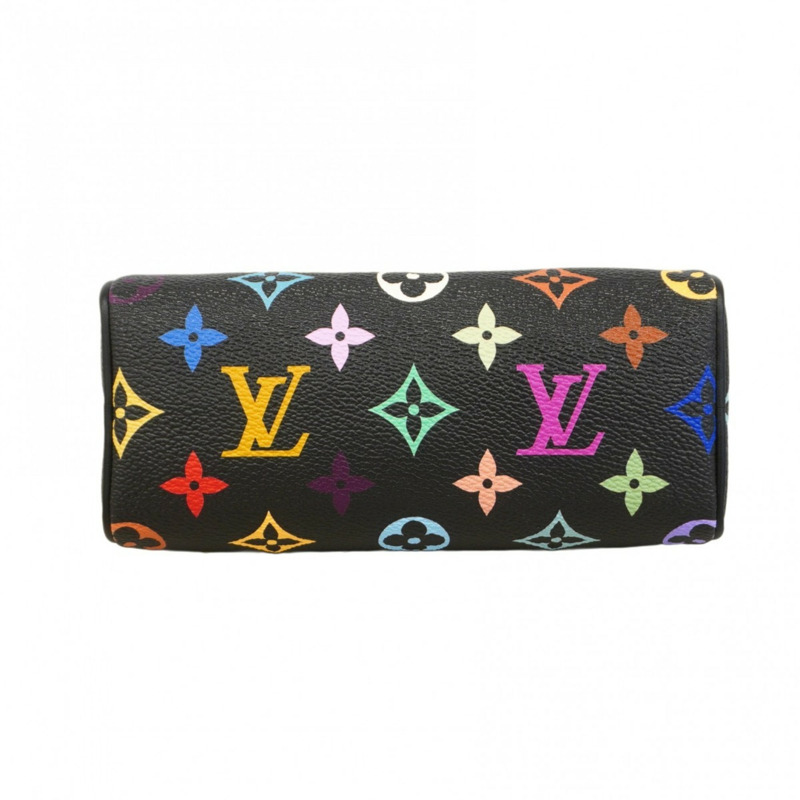 路易威登 Monogram Multicolore Nano Speedy 手提包 M13406 Noir 女士兩用包-2