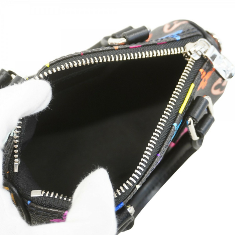 路易威登 Monogram Multicolore Nano Speedy 手提包 M13406 Noir 女士兩用包-3