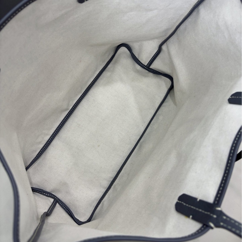 【近新閒置品】Goyard 灰色小號手提單肩包托特包tote購物袋-7