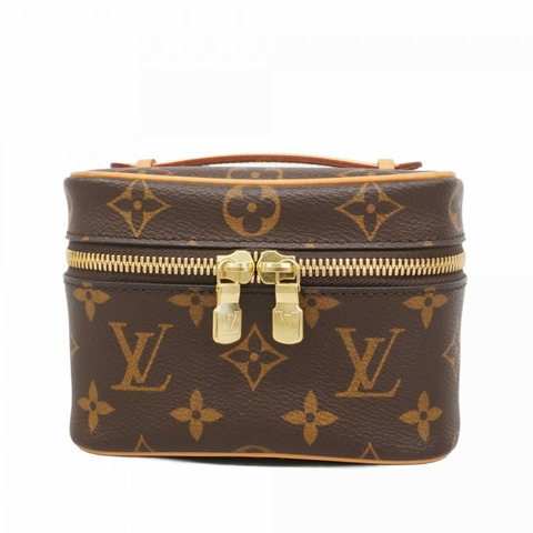 路易威登 Monogram Nice Nano 化妝包 M44936 棕色 女士