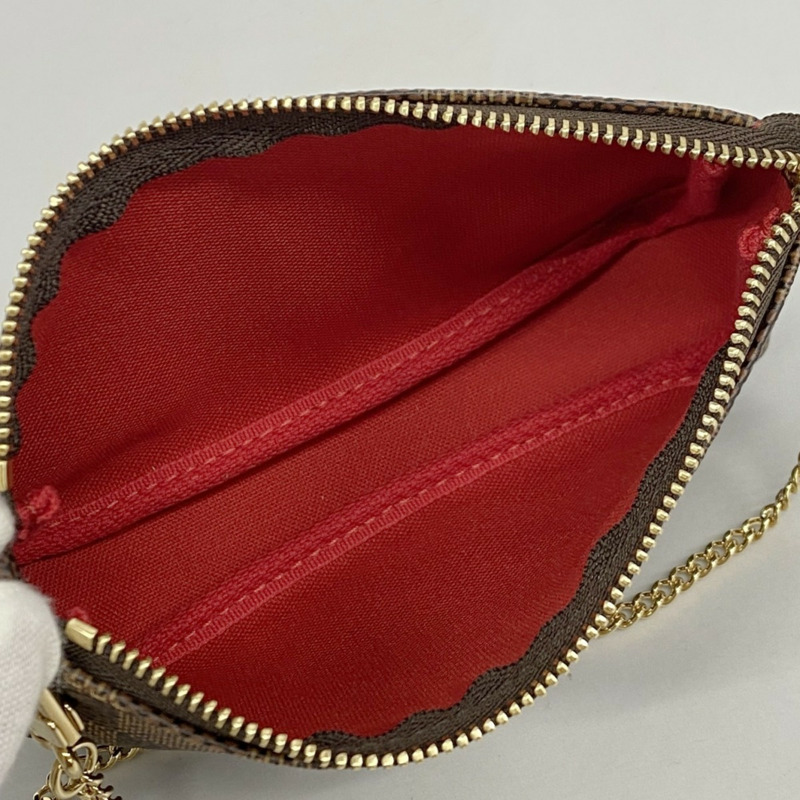 路易威登 包/小包 Damier 迷你手拿包配件 N58009 Ebene 女式-3