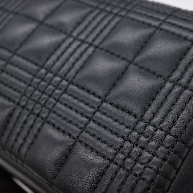 Burberry 巴寶莉 Lola mini 經典黑色 羊皮 鍊條包 斜背包 蘿拉包-8