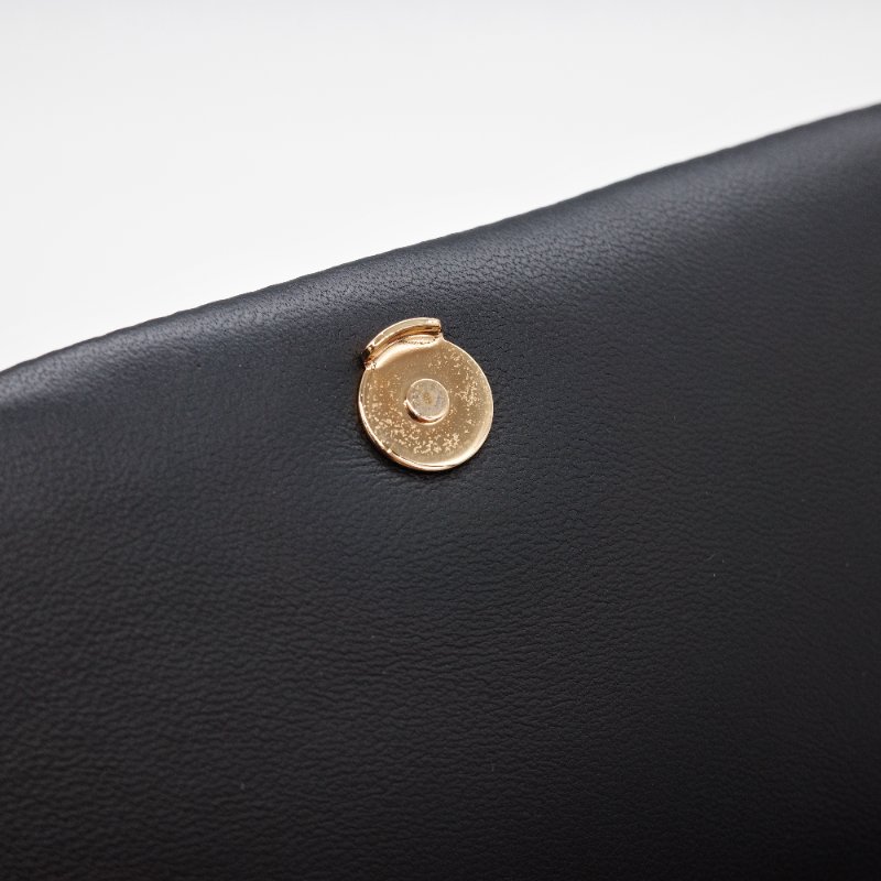 Burberry 巴寶莉 Lola mini 經典黑色 羊皮 鍊條包 斜背包 蘿拉包-9