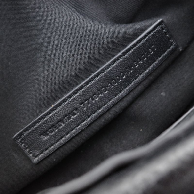 Balenciaga巴黎世家 Le Cagole XS 黑色 羊皮 單肩包 機車包-17