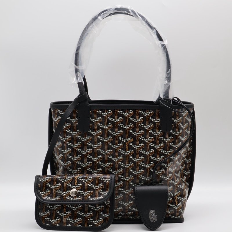 GOYARD 新版Anjou mini tote - 黑-0