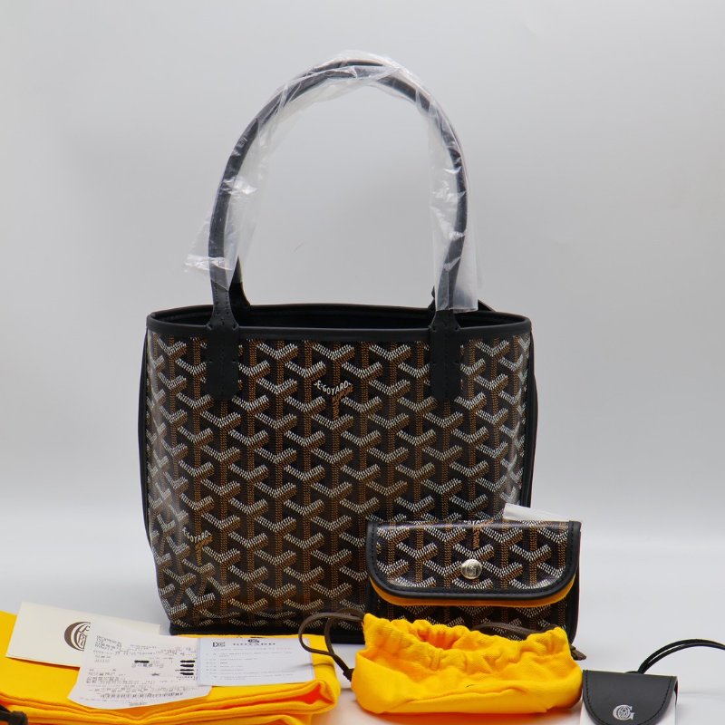 GOYARD 新版Anjou mini tote - 黑-21