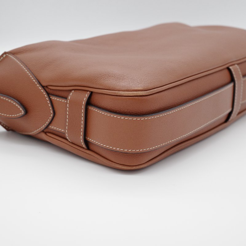 Celine 思琳 Romy 金棕色 焦糖色 小牛皮 肩背包-7