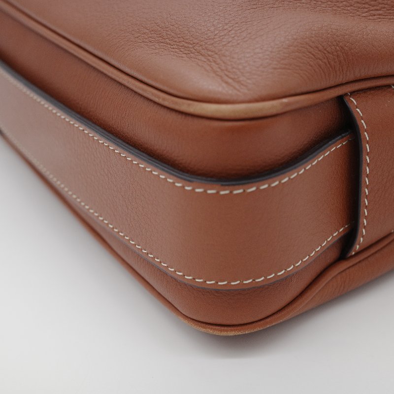 Celine 思琳 Romy 金棕色 焦糖色 小牛皮 肩背包-9