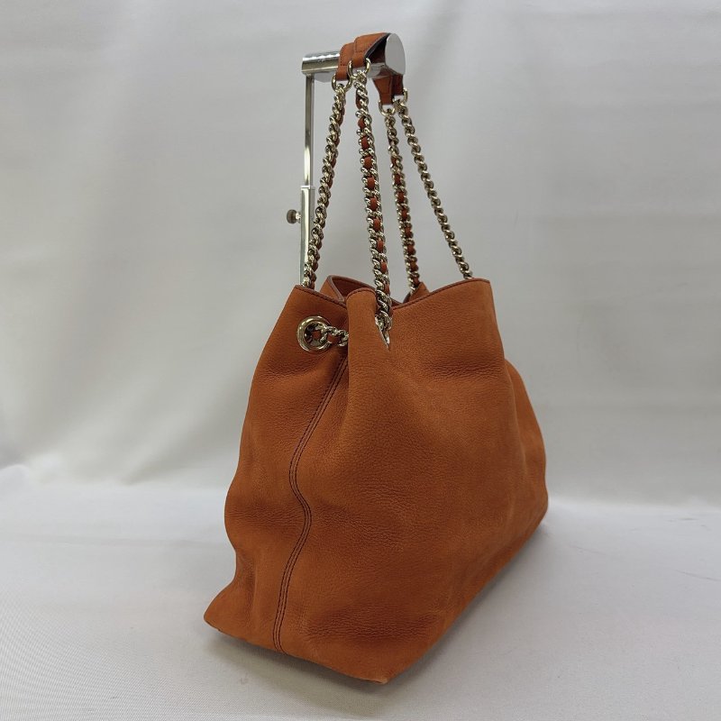 GUCCI Soho麂皮流蘇鏈帶托特包-3