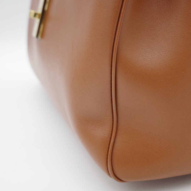 Celine 思琳 Soft 16 Medium 棕褐色 光滑小牛皮 托特包 通勤包 肩背包-10