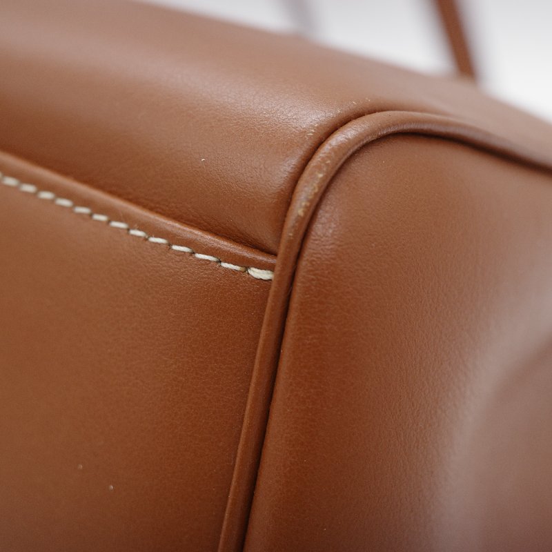 Celine 思琳 Soft 16 Medium 棕褐色 光滑小牛皮 托特包 通勤包 肩背包-16